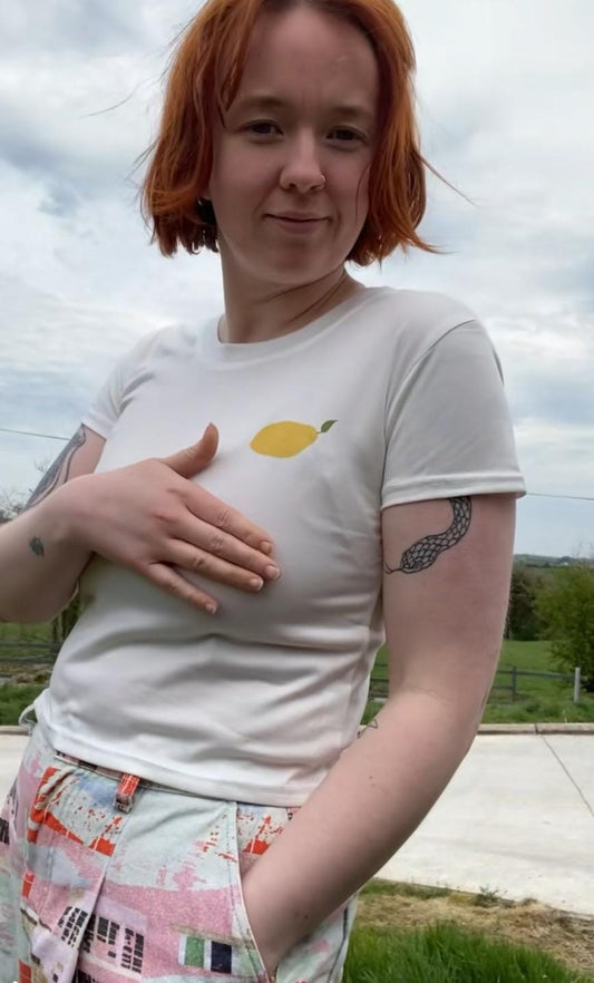 When Life Gives You Lemons Crop Top