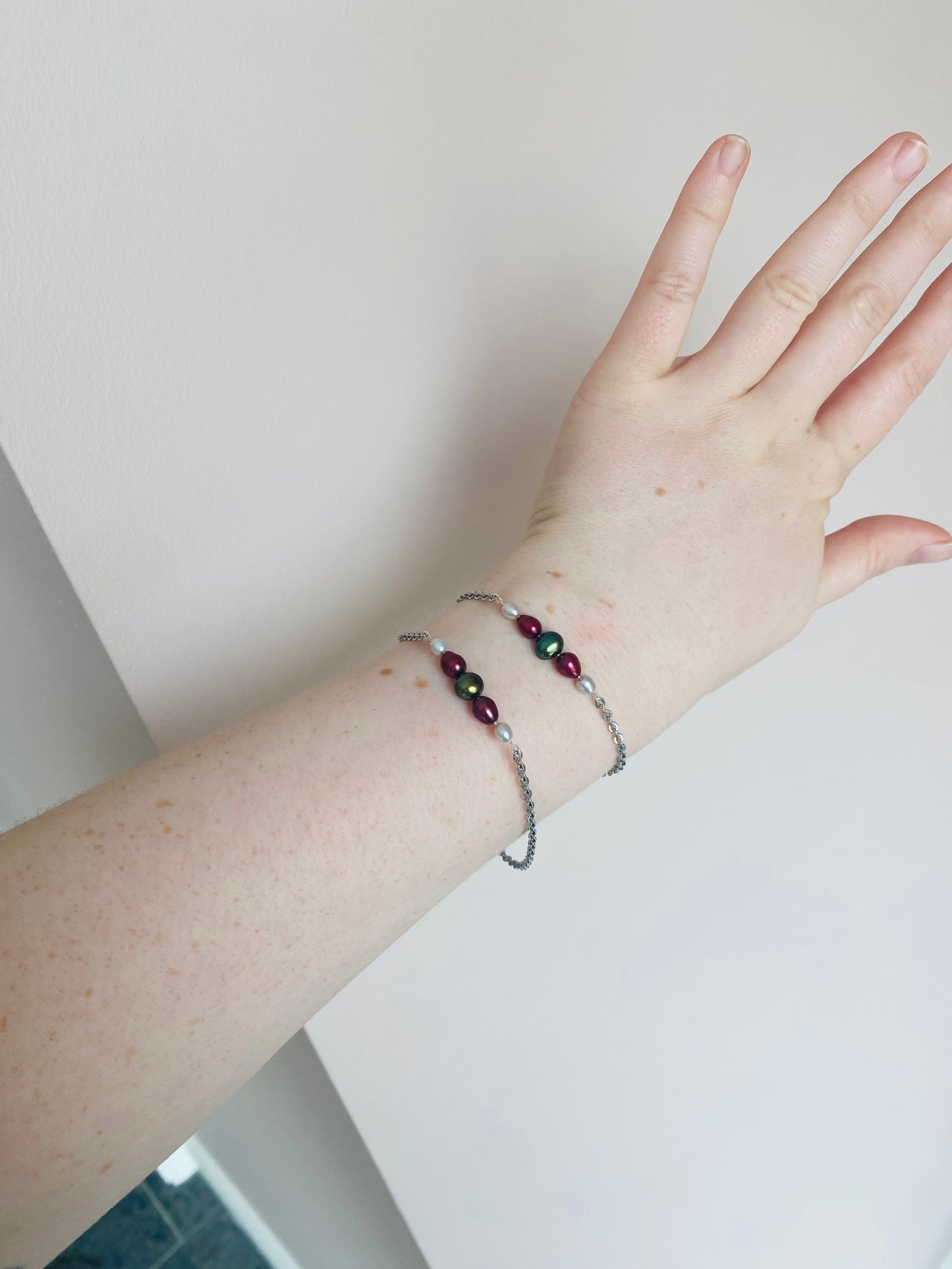 Multicolour Pearl Bracelet