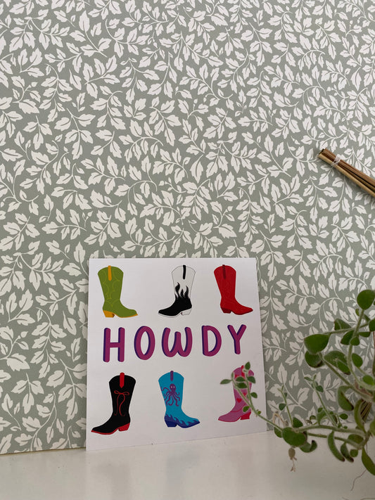 Howdy Print