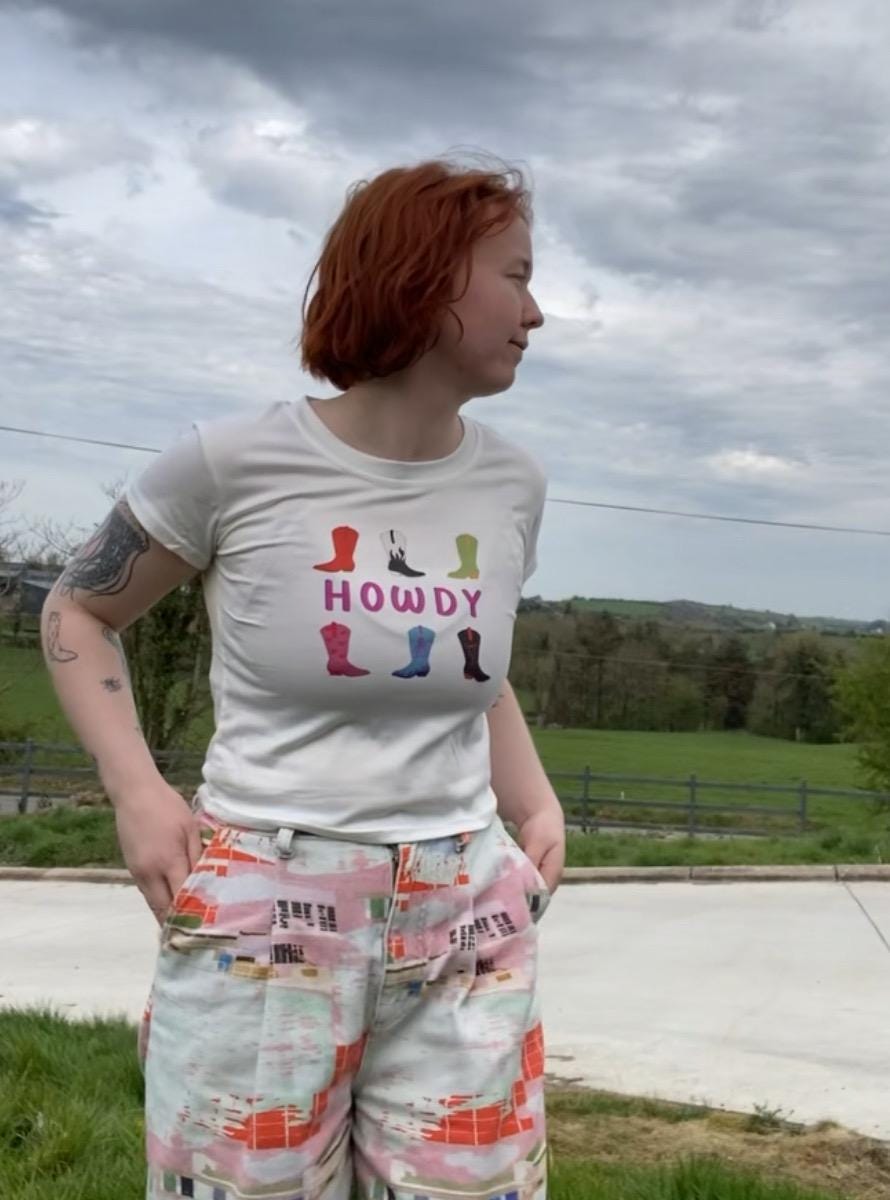 Howdy Crop Top